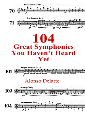 cover image of 104 Great Symphonies You Haven't Heard Yet